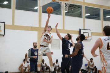 Finishing around the basket