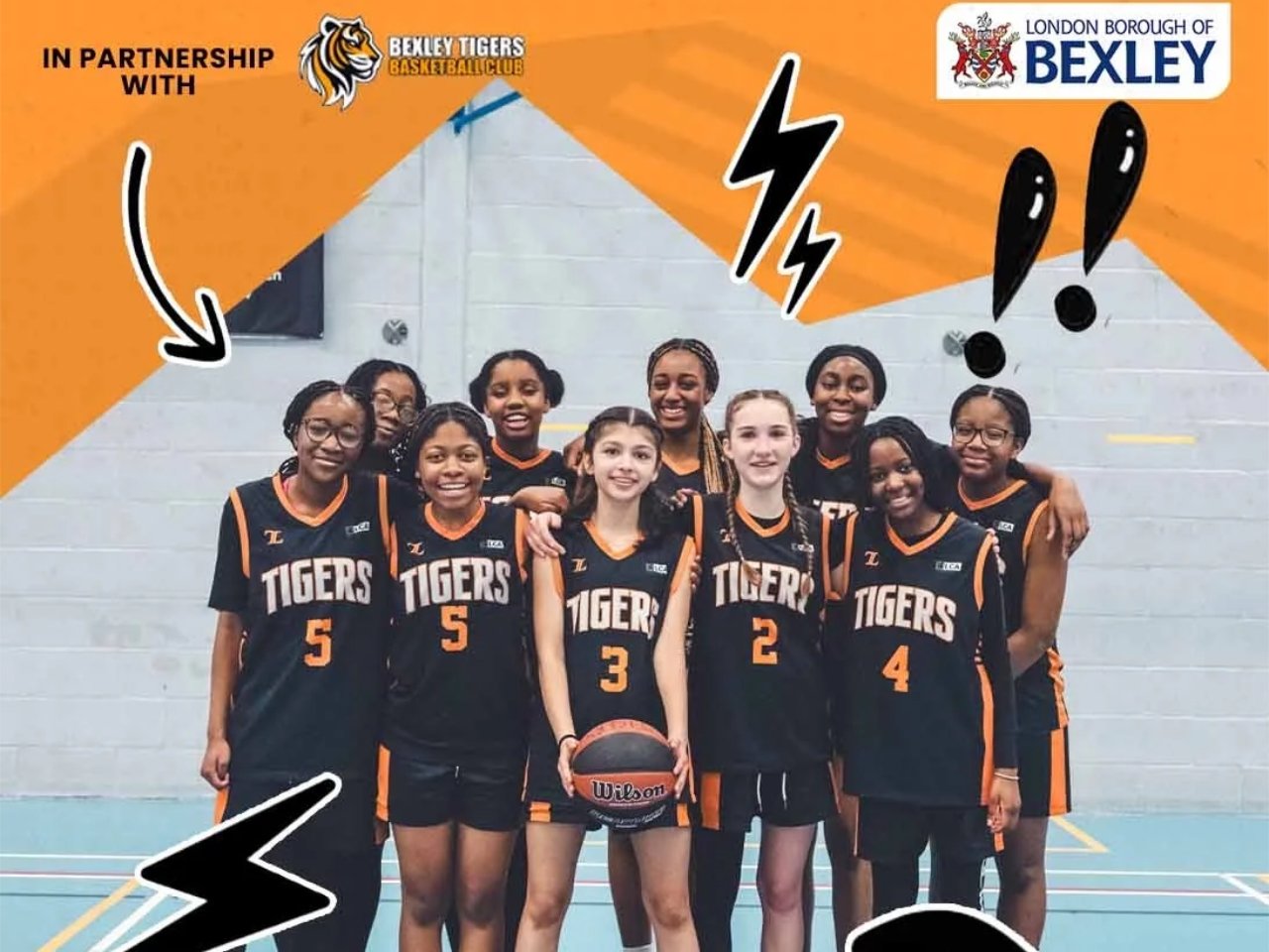 Bexley Tigers to Lead Team Bexley Girls Basketball Team at London Youth Games 2025